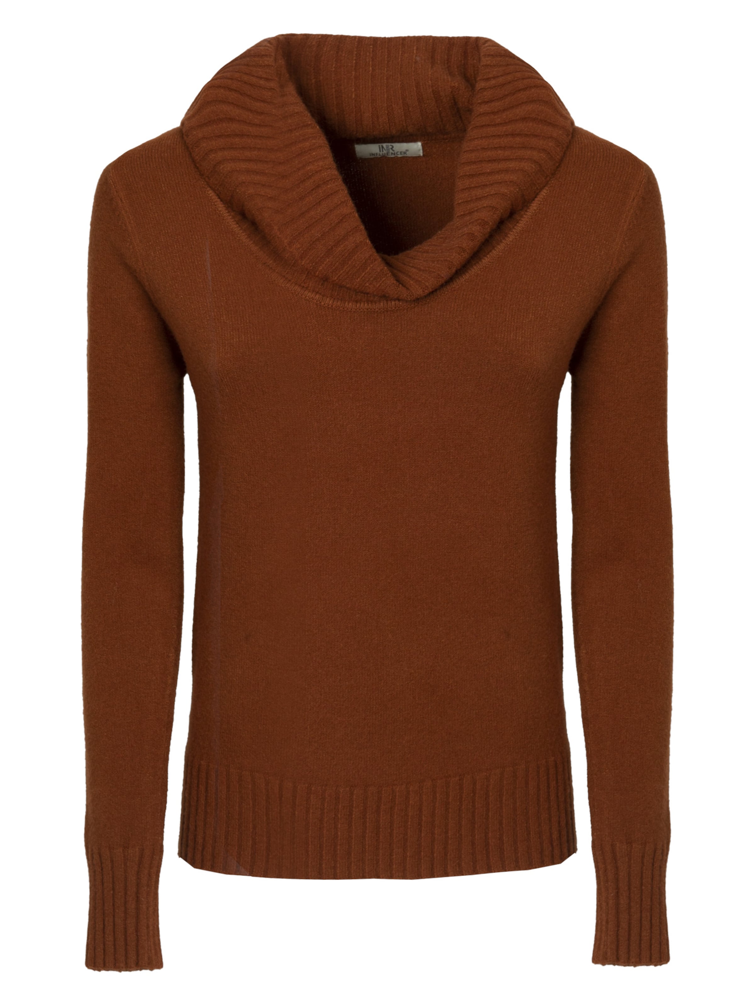 Influencer Pullover i brun: forside