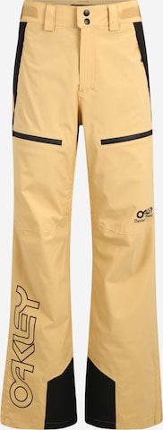 Regular Pantalon outdoor OAKLEY en beige : devant