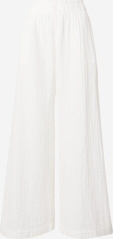 GAP Wide Leg Hose 'GAUZE' in Weiß: predná strana