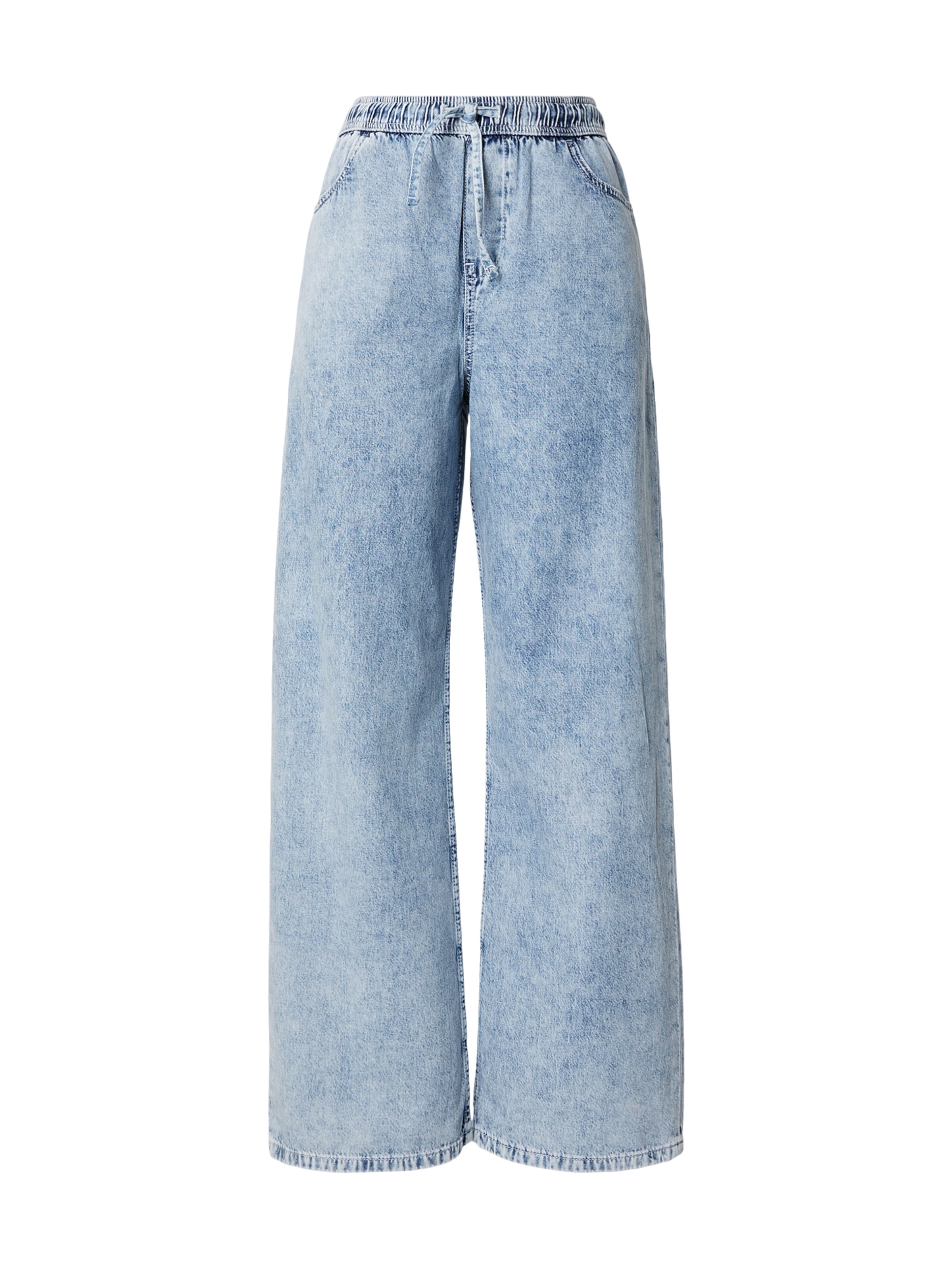 Wide leg Jeans 'Saltwater' de la ROXY pe albastru: față