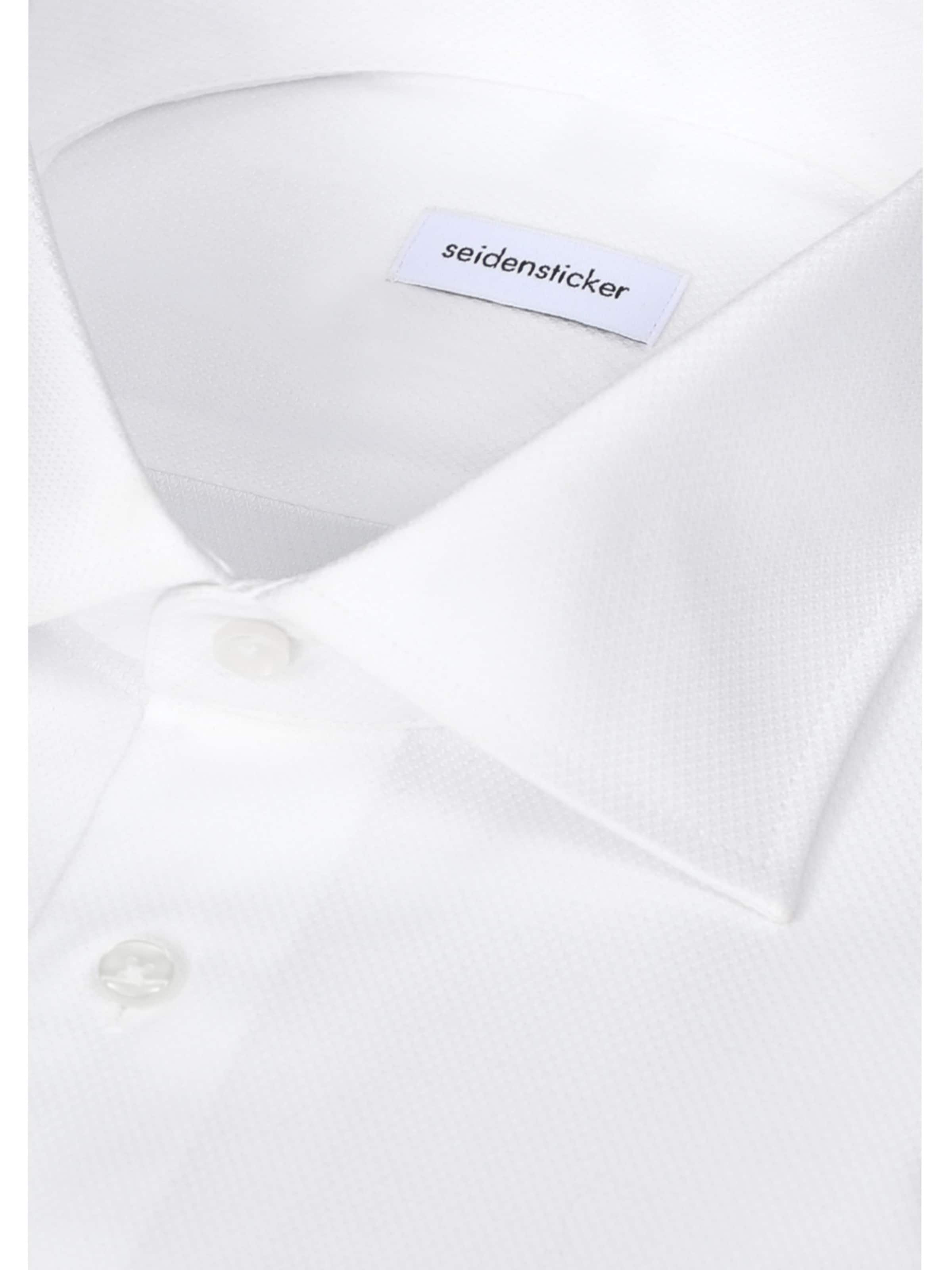 Coupe regular Chemise business SEIDENSTICKER en blanc