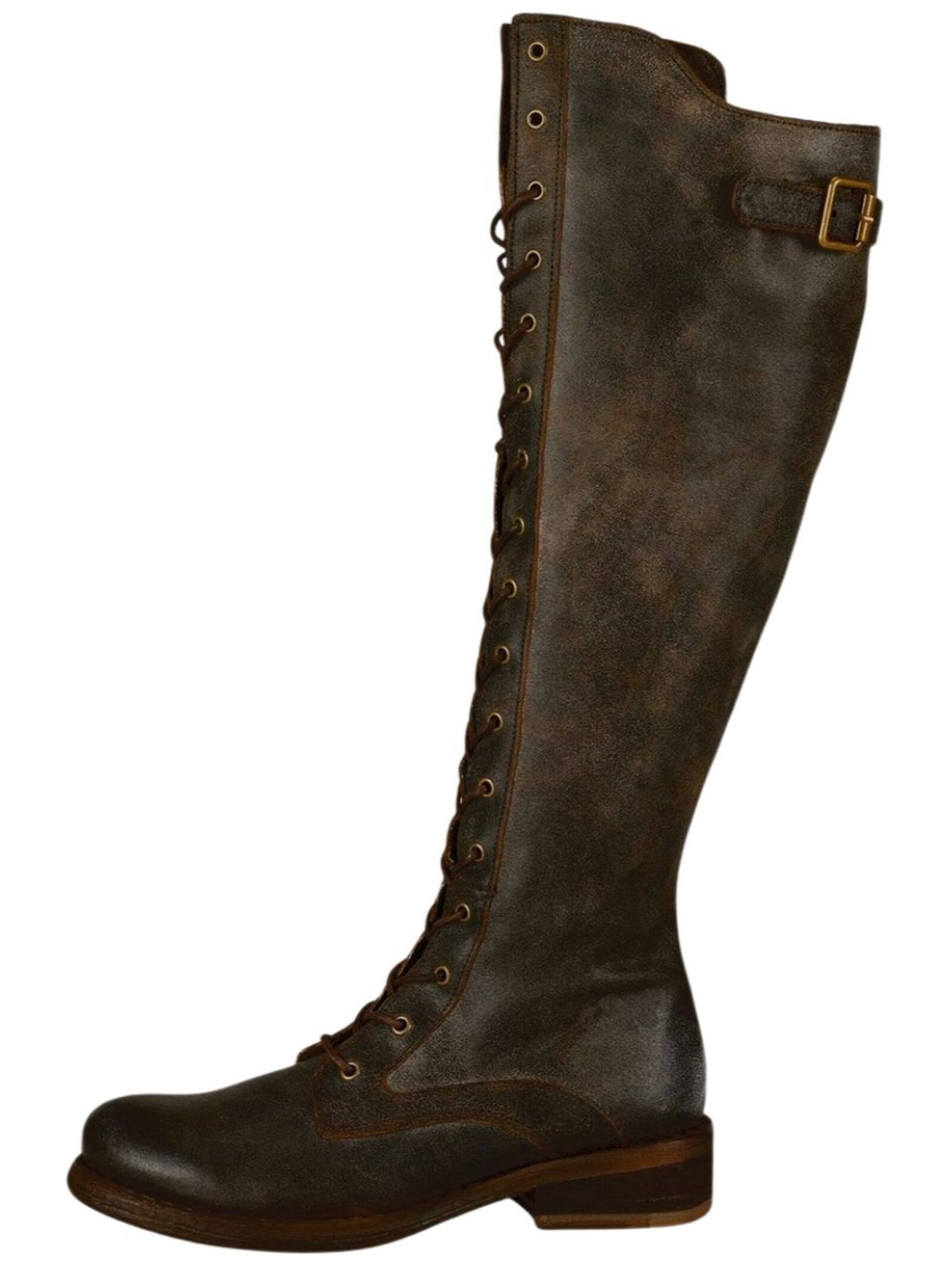 FELMINI Lace-Up Boots in Grey