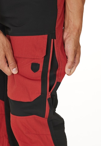 Whistler Regular Workout Pants 'BEINA' in Red
