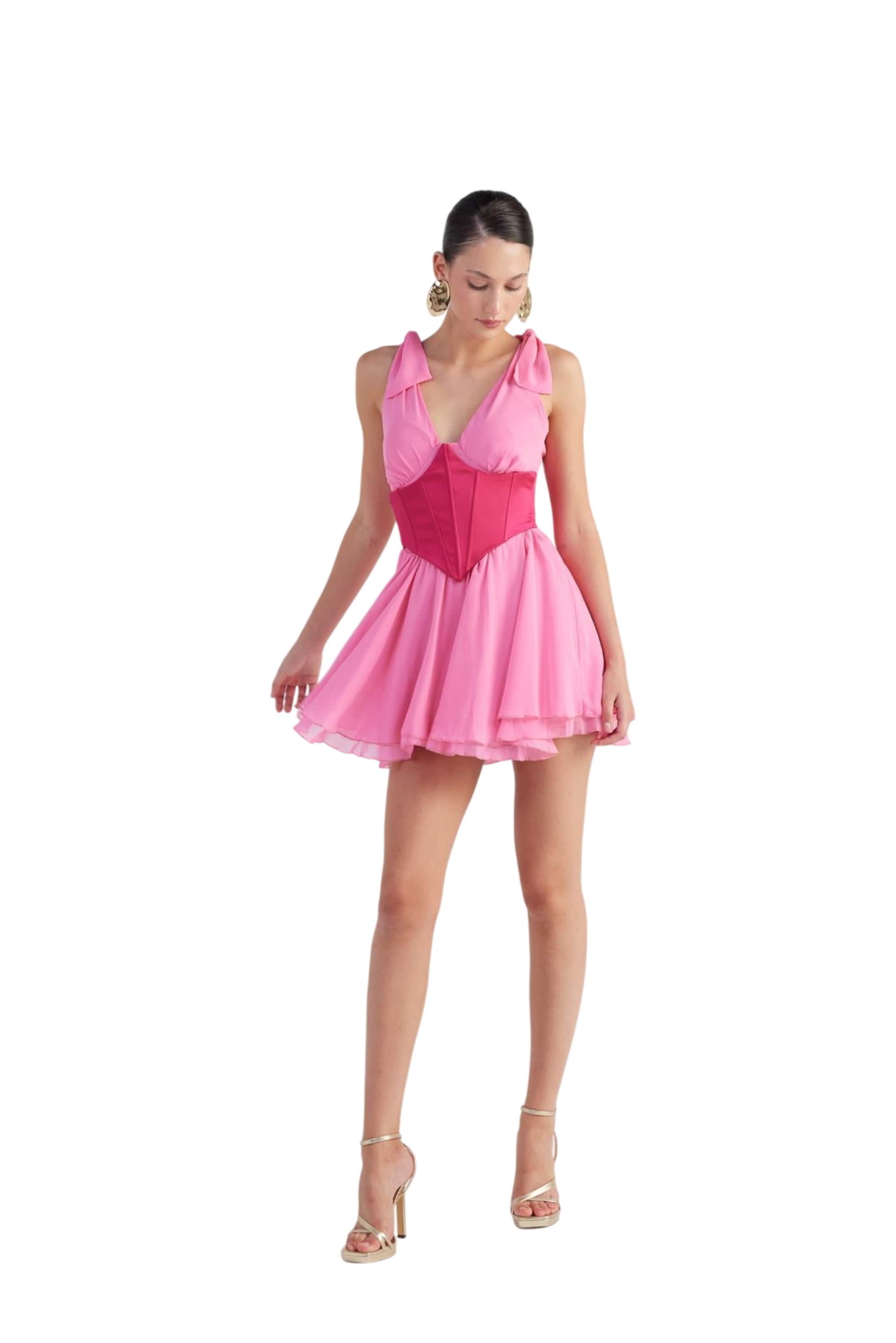 HOLLY LOLLY Sommerkleid in Pink