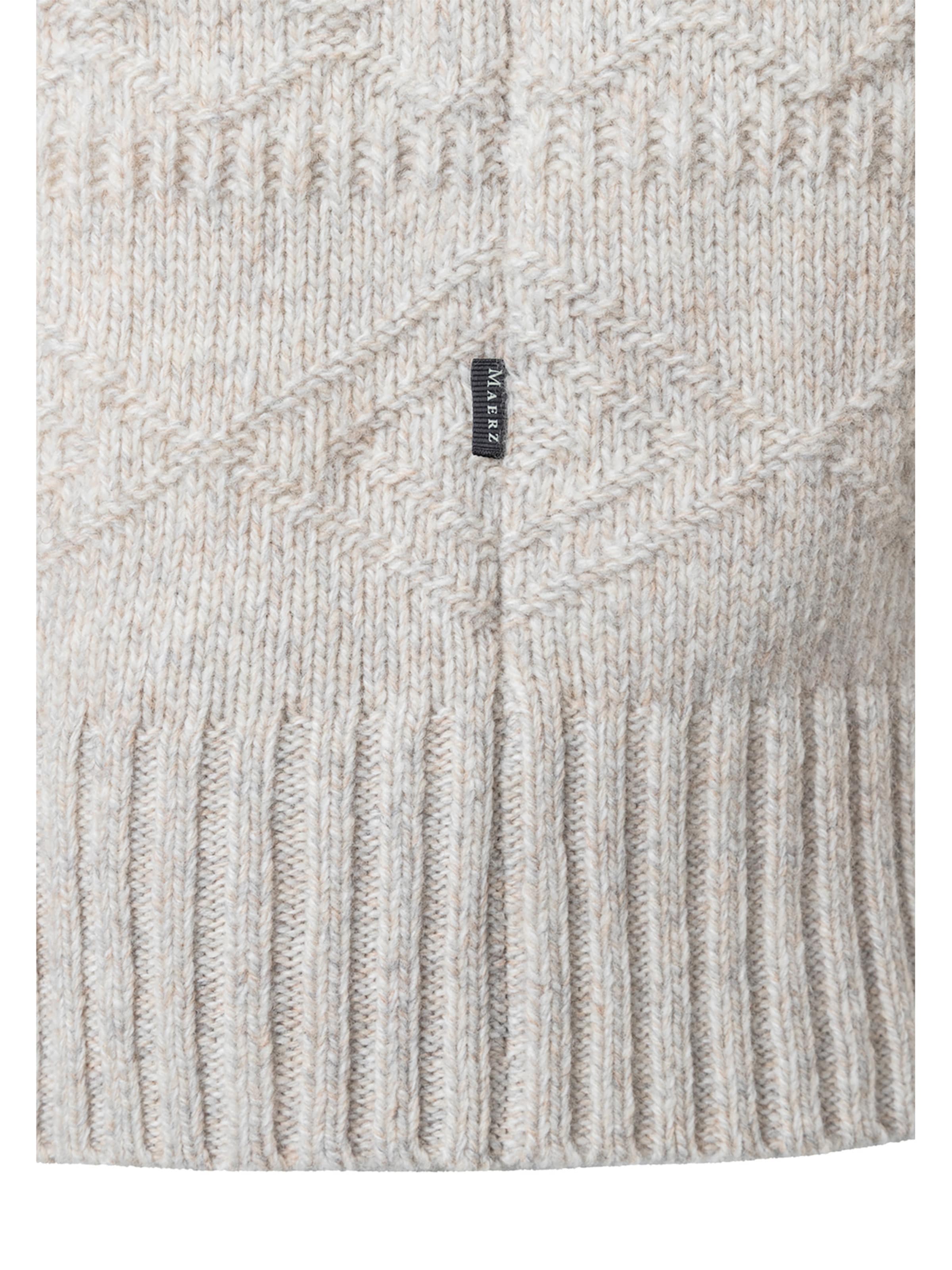 Pull-over MAERZ Muenchen en beige : sur le côté