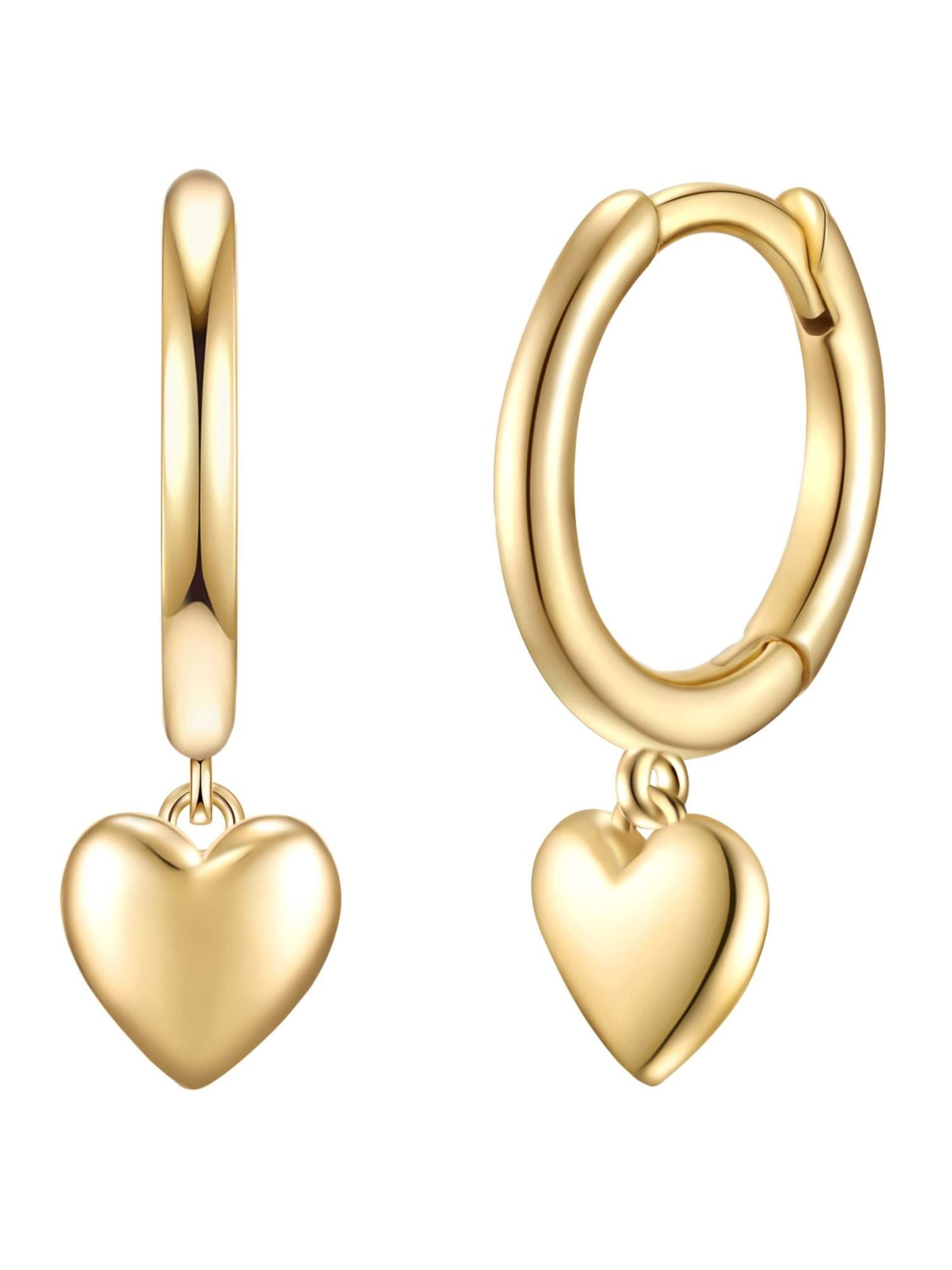 Glanzstücke München Σκουλαρίκια σε χρυσό: μπροστά