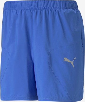 PUMA Športové nohavice 'FAVORITE' - Modrá: predná strana