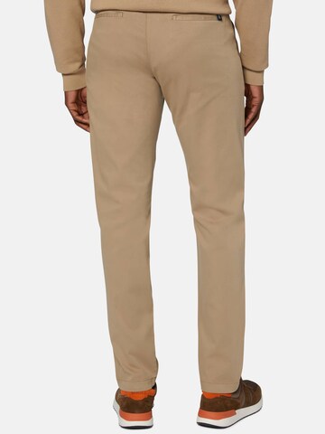 Boggi Milano - Slimfit Pantalón chino 'Panama' en beige