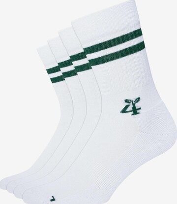 Socks For Plants Socken in Weiß: Vorderseite