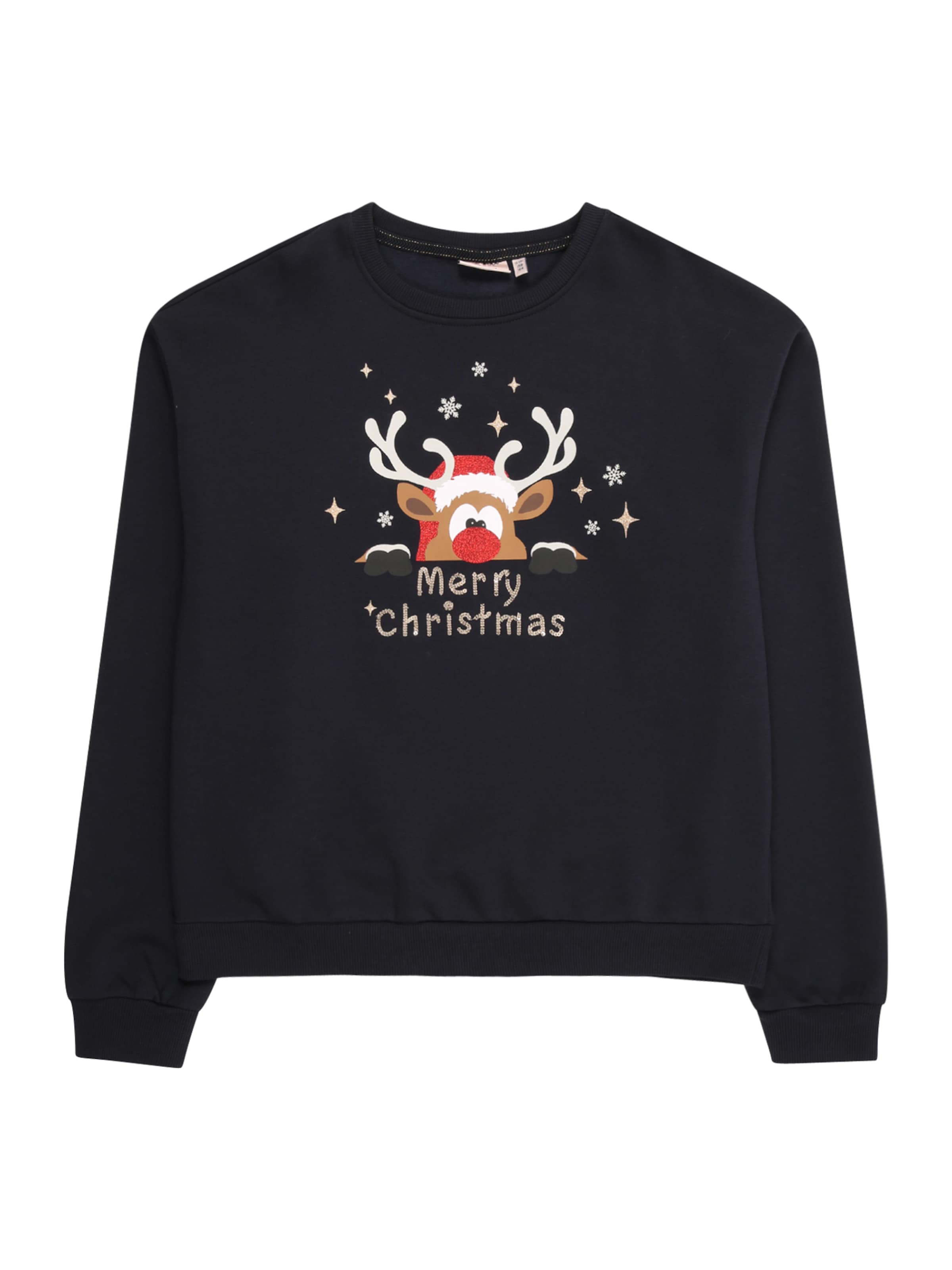 mėlyna ONLY GIRLS Megztinis be užsegimo 'KOGYDA XMAS': priekis