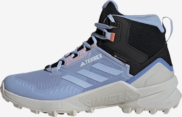 ADIDAS TERREX Boots 'Swift R3' in Blauw: voorkant
