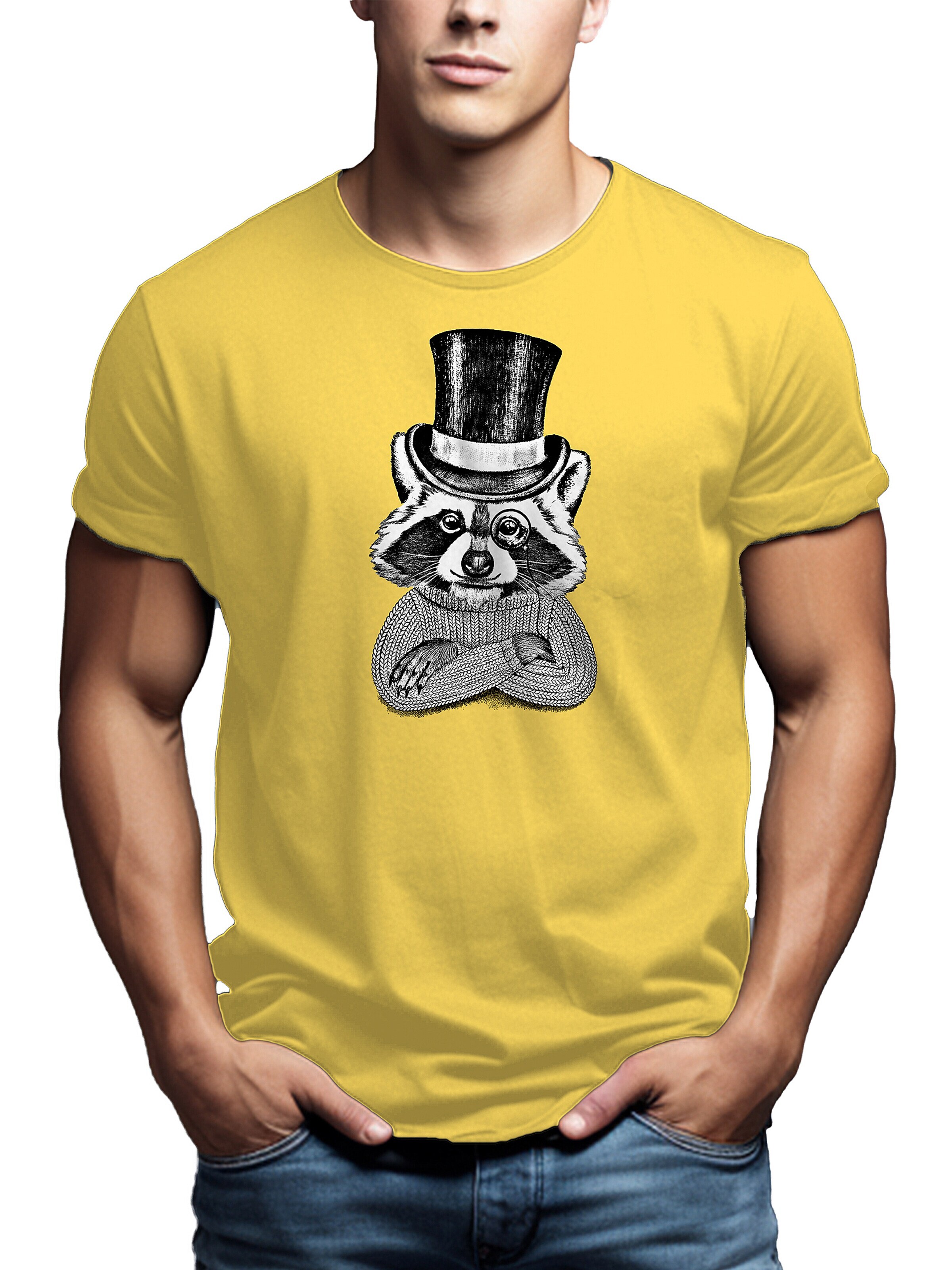 MAKAYA Shirt in Yellow: front