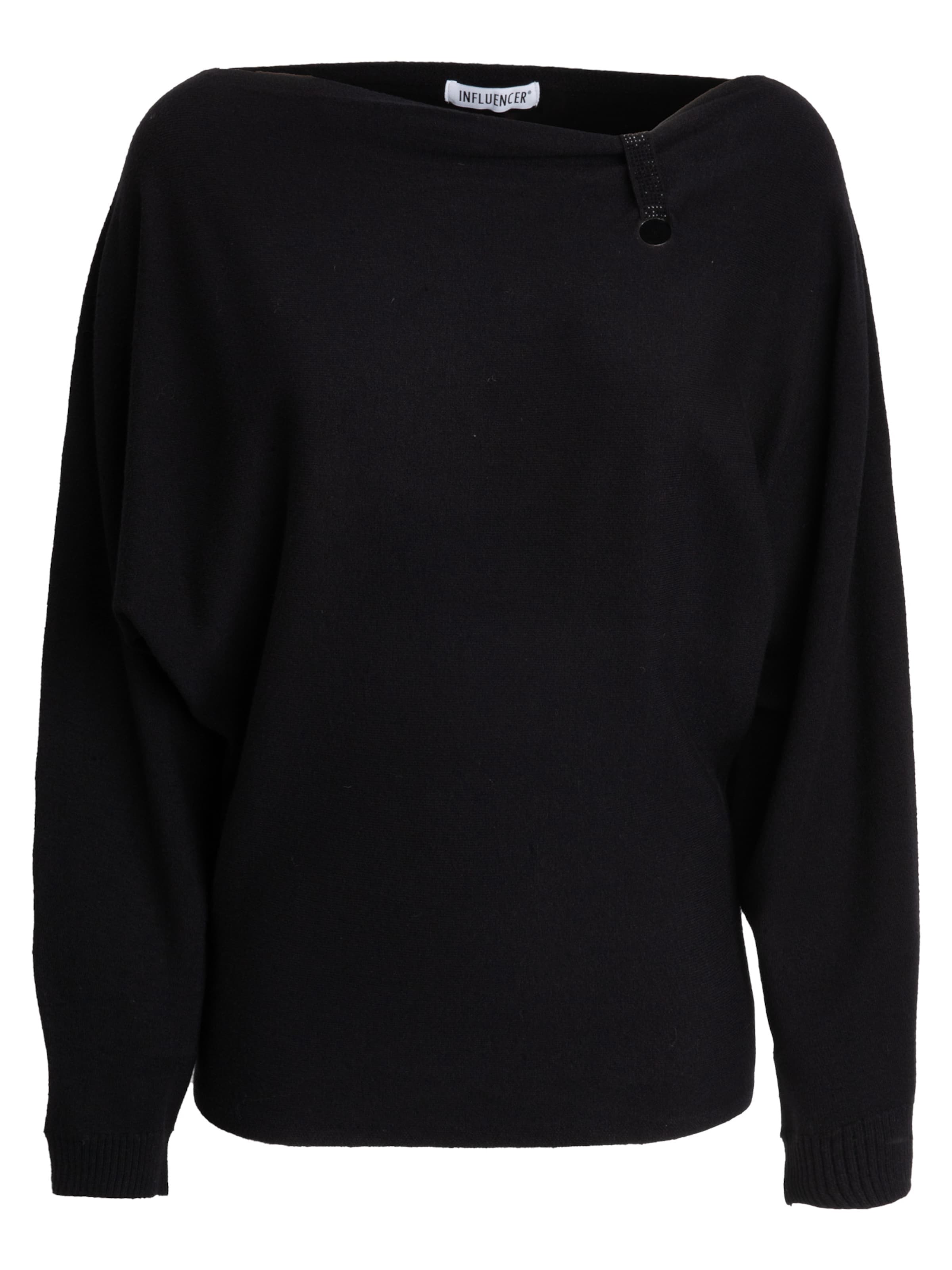 Influencer - Jersey en negro: frente