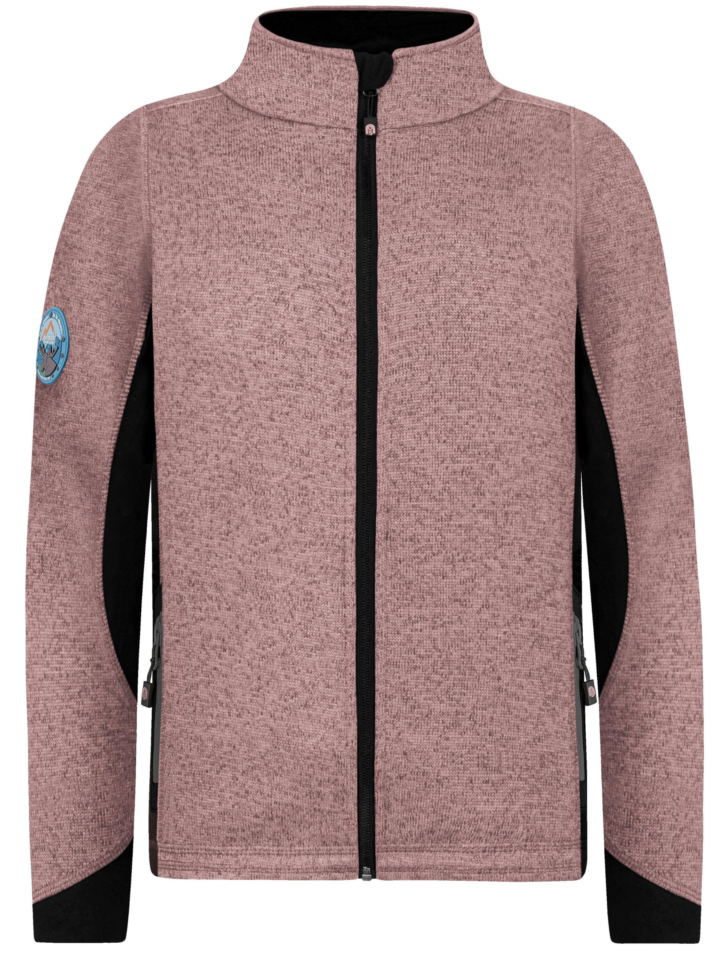 normani Athletic fleece jacket 'Tathlina' in Pink: front