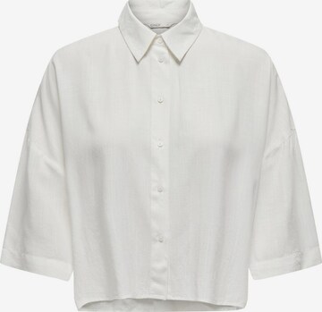 ONLY Blus 'ASTRID' i vit: framsida