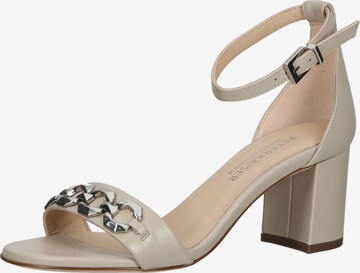 PETER KAISER Strap Sandals in Beige: front