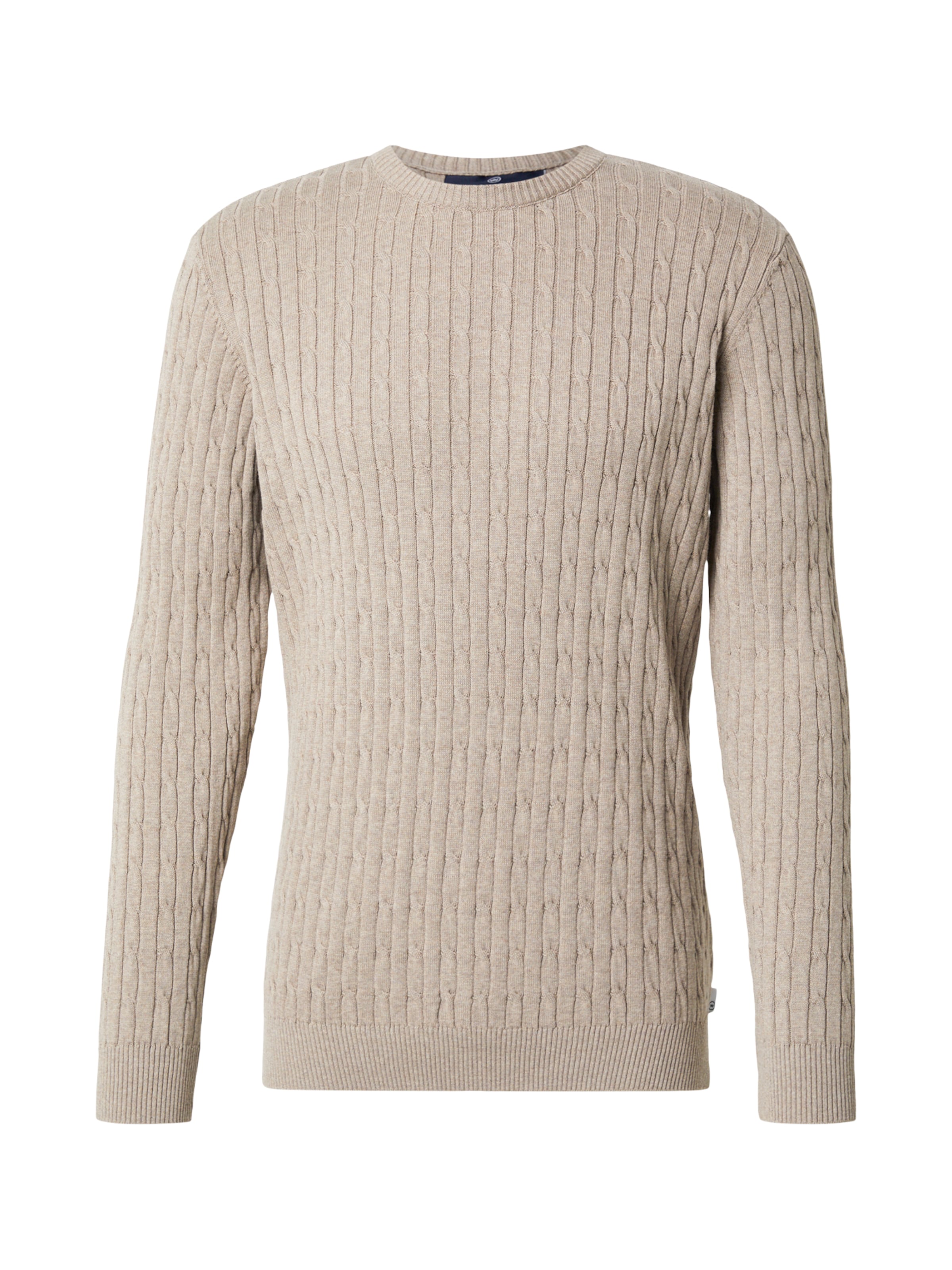 bēšs Kronstadt Džemperis 'Cable': no priekšpuses