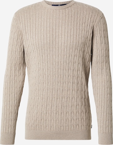 bēšs Kronstadt Džemperis 'Cable': no priekšpuses