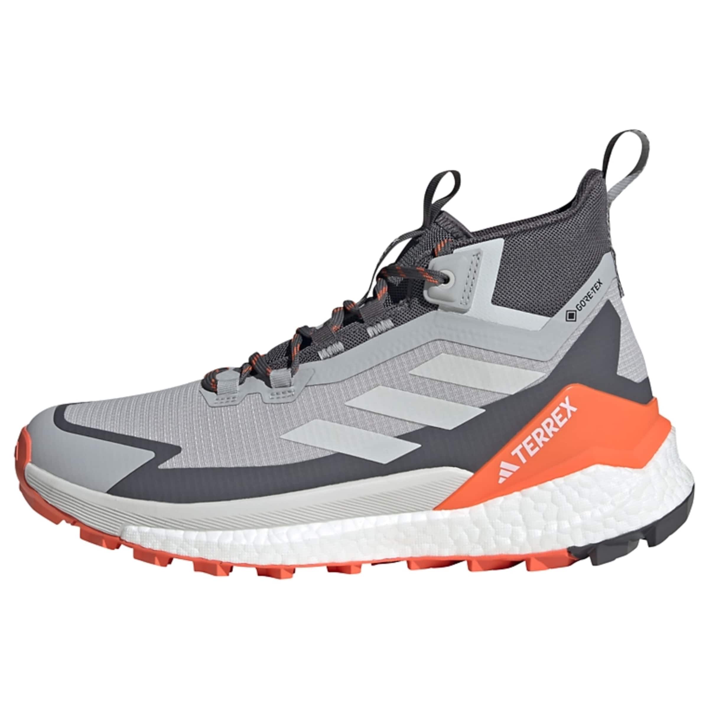 Botine 'Free Hiker 2.0' de la ADIDAS TERREX pe gri: față