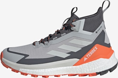 ADIDAS TERREX Bootsit 'Free Hiker 2.0' värissä antrasiitti / vaaleanharmaa / oranssi, Tuotenäkymä