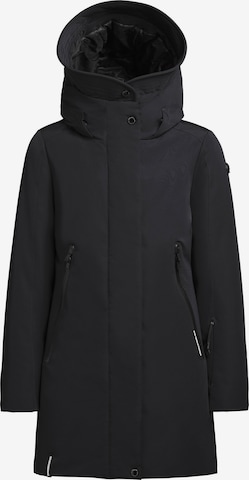 melns khujo Ziemas jaka 'Viona': no priekšpuses