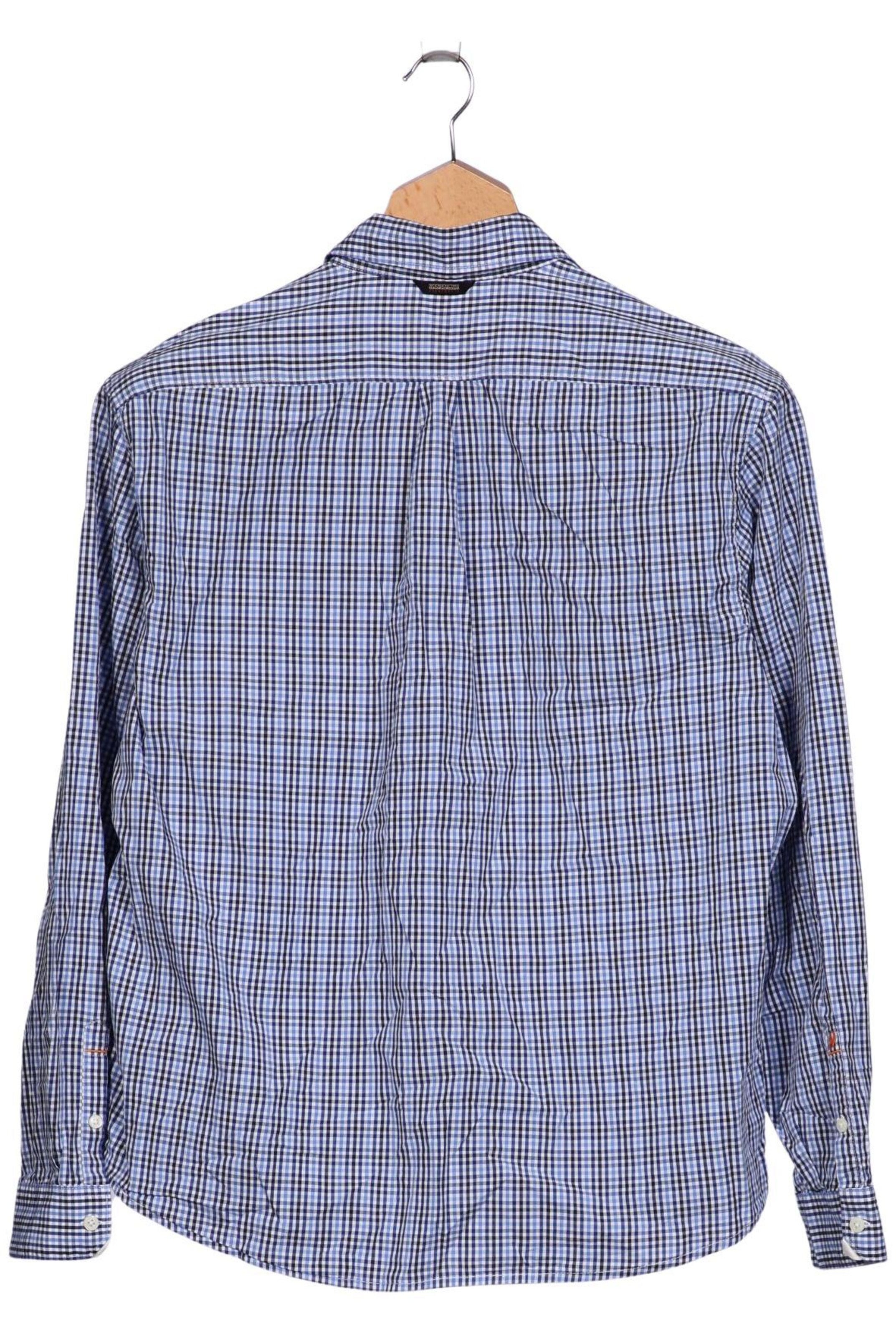 NAPAPIJRI Button Up Shirt in XXL in Blue