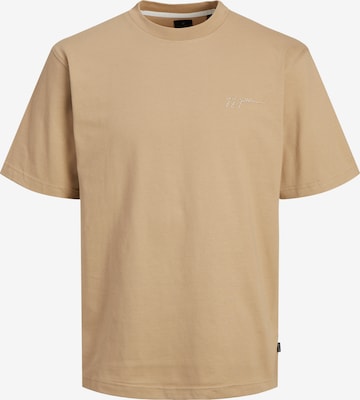 JACK & JONES T-Shirt 'FELIX' in Beige: predná strana