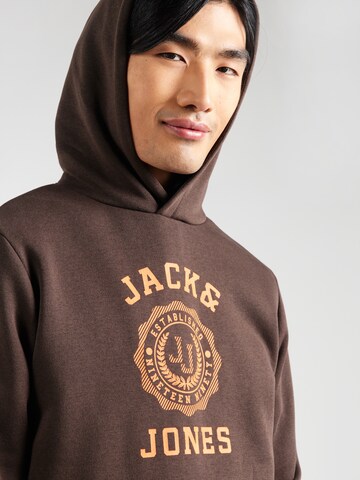 JACK & JONES Collegepaita 'JWHVICTO' värissä ruskea