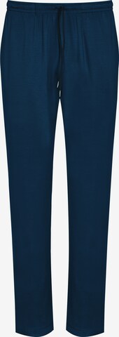 Regular Pantalon de pyjama Mey en bleu : devant