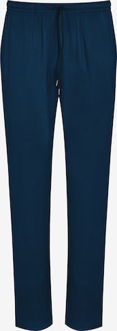 Mey Regular Pajama Pants in Blue: front