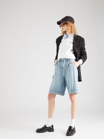 VERO MODA Wide leg Τζιν πλισέ 'MARIA' σε μπλε