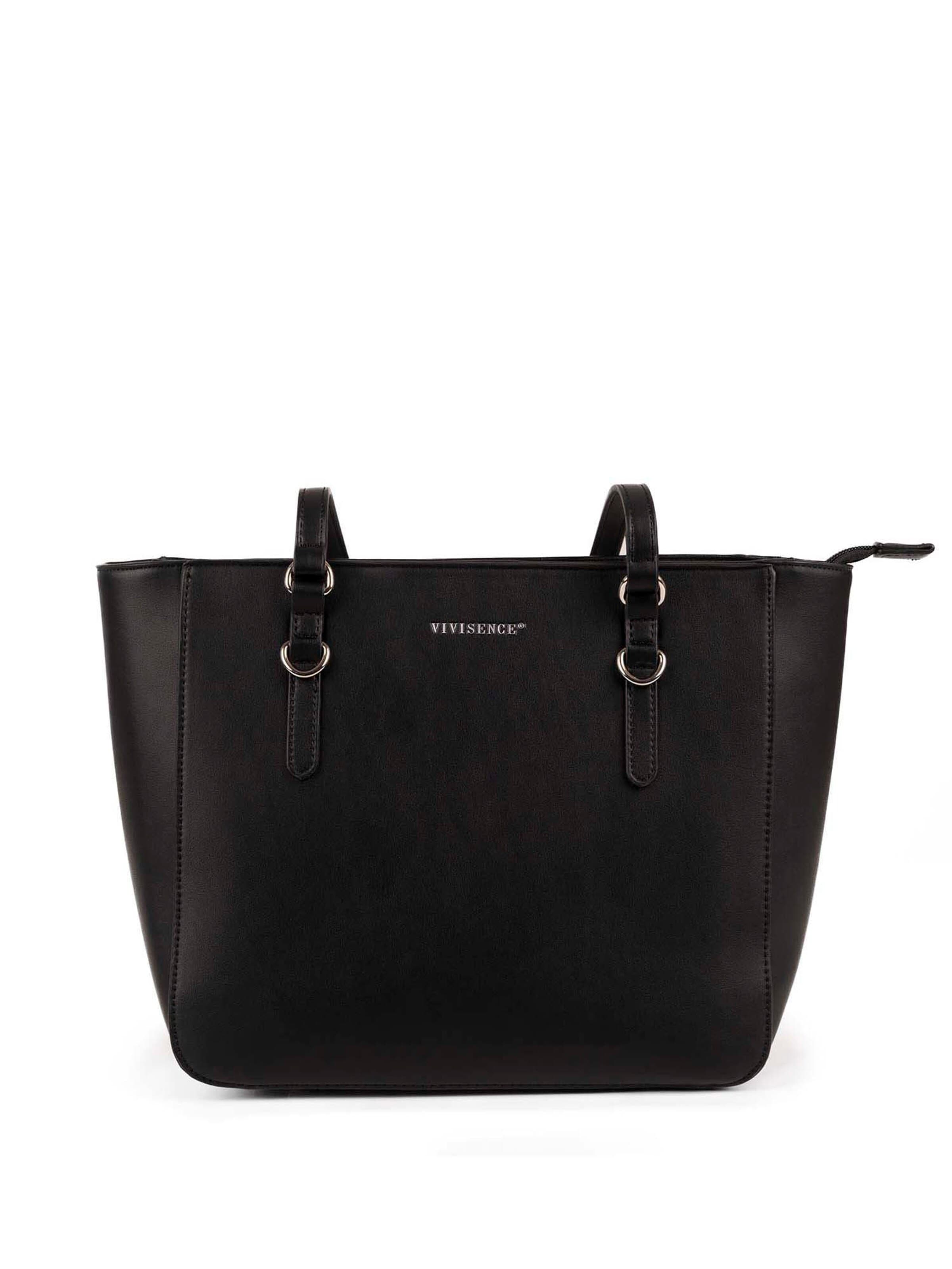 Vivisence Shoulder Bag 'T0017' in Black: front