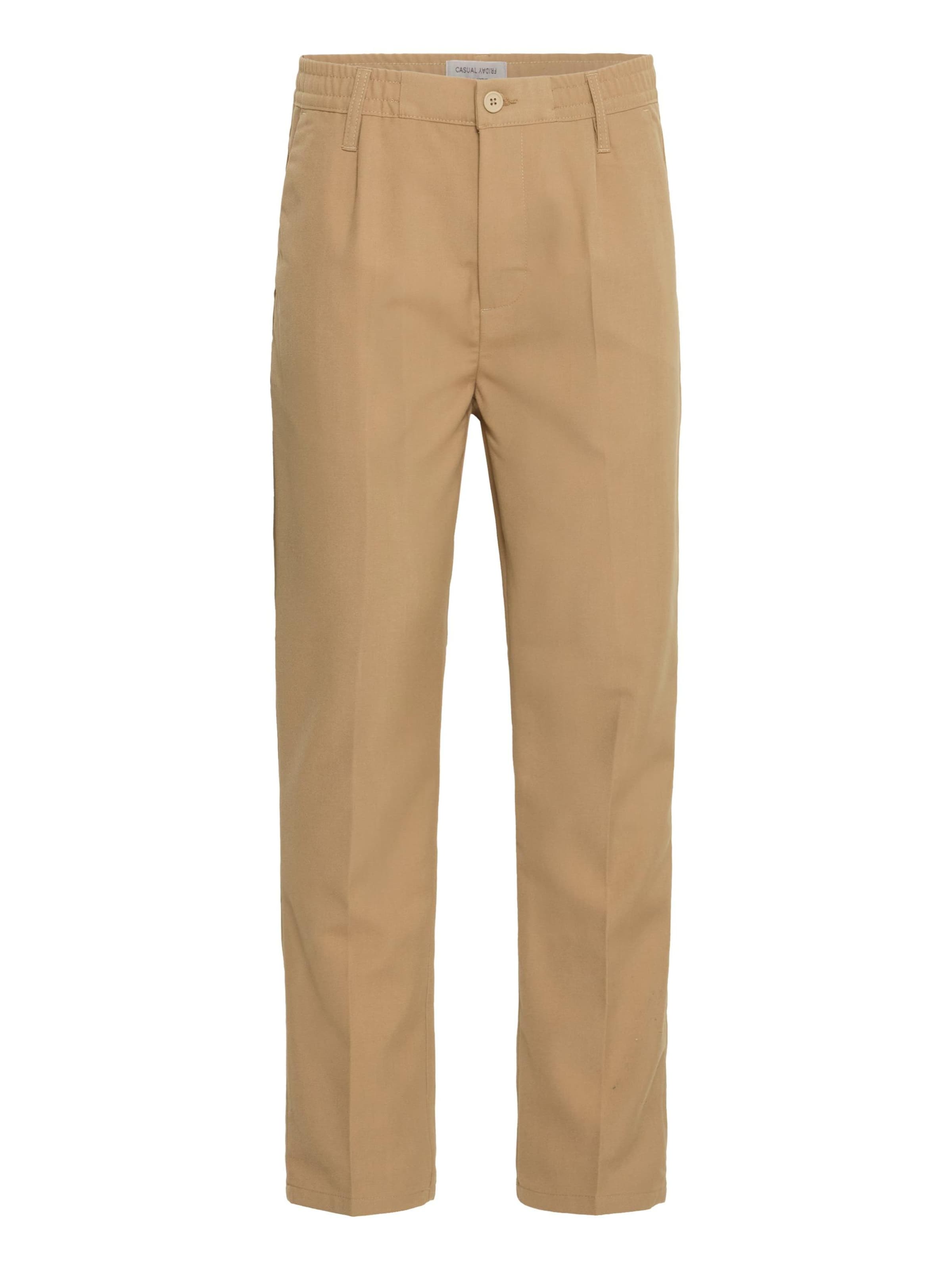 Casual Friday - regular Pantalón chino ' CFMARC ' en beige: frente