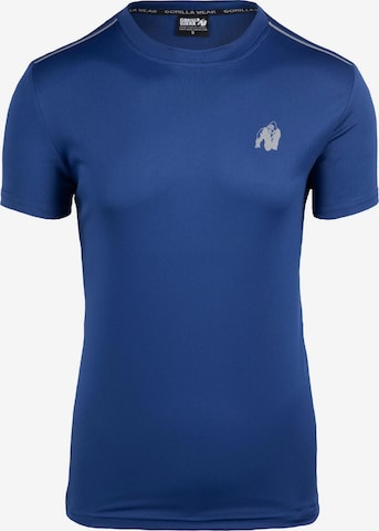 Maglia funzionale 'Easton' di Gorilla Wear in blu: frontale
