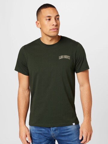 Les Deux - Camiseta 'Blake' en verde: frente