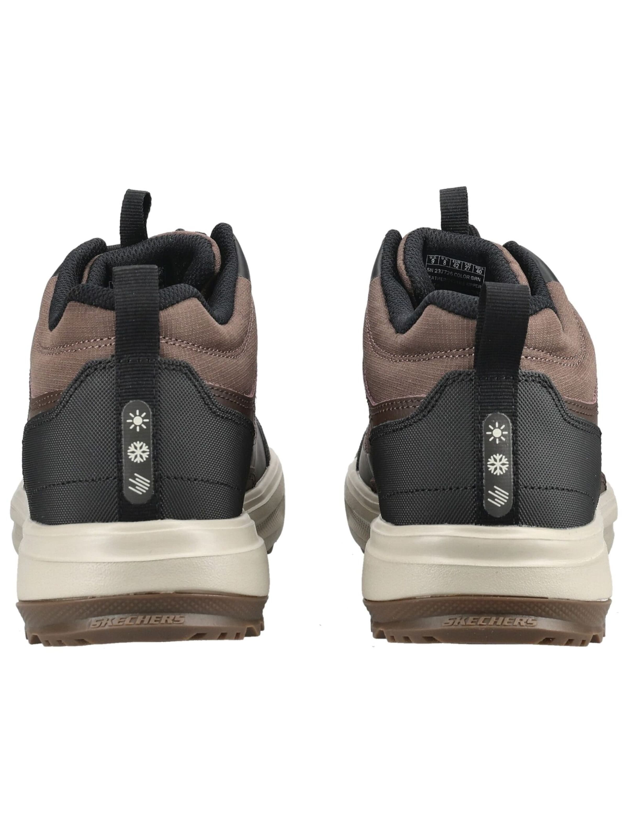SKECHERS Sneakers hoog 'URBAN STREET HIKER' in Bruin