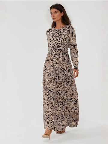 Hiccup - Vestido em castanho