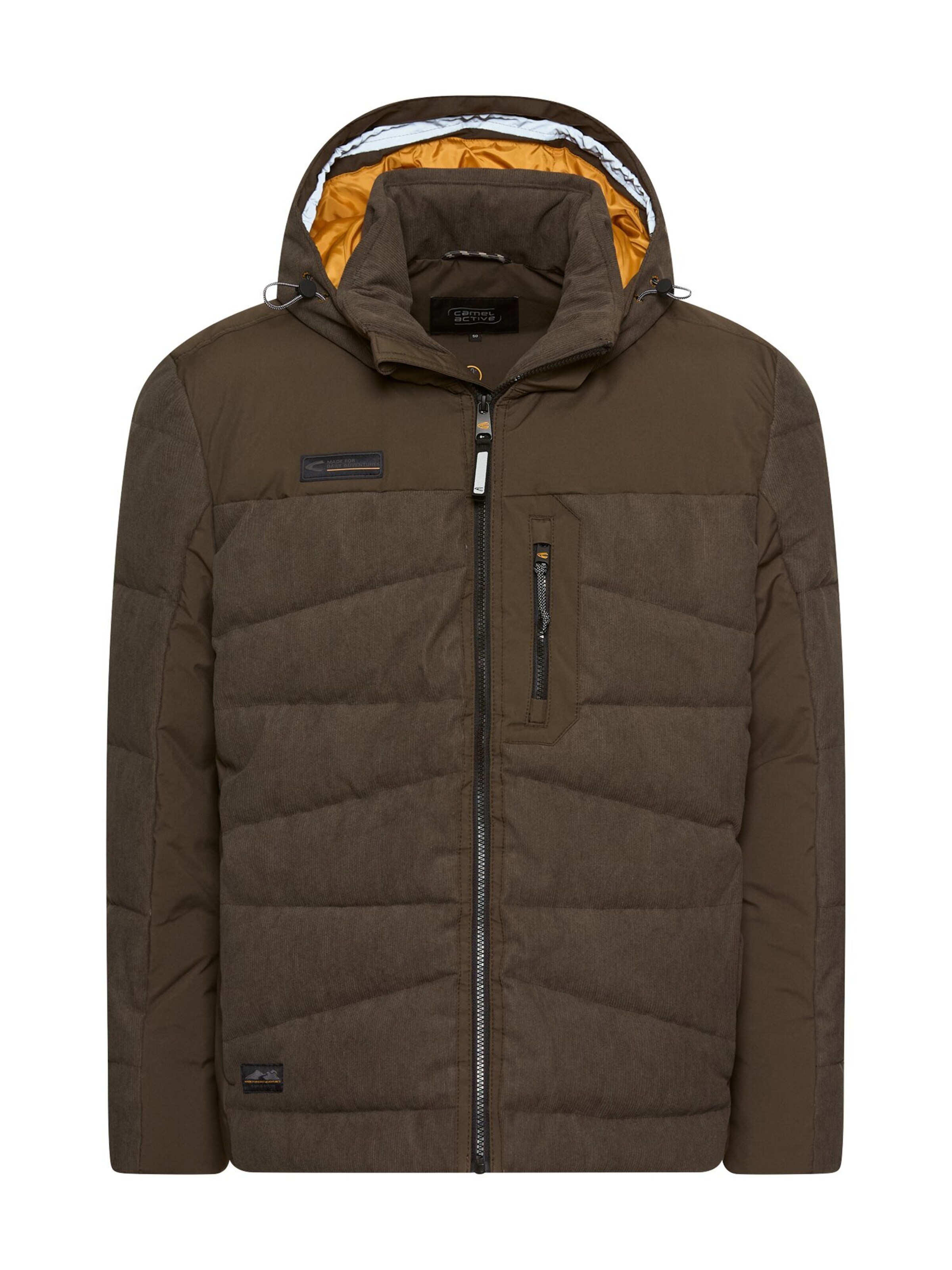 CAMEL ACTIVE Winterjacke in Braun: Vorderseite