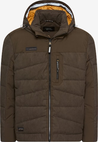 CAMEL ACTIVE Winter Jacket in Brown: front