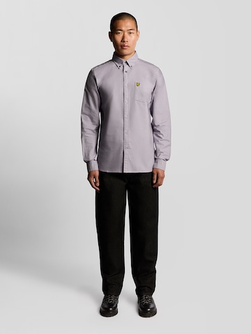 Lyle & Scott Regular fit Overhemd in Lila