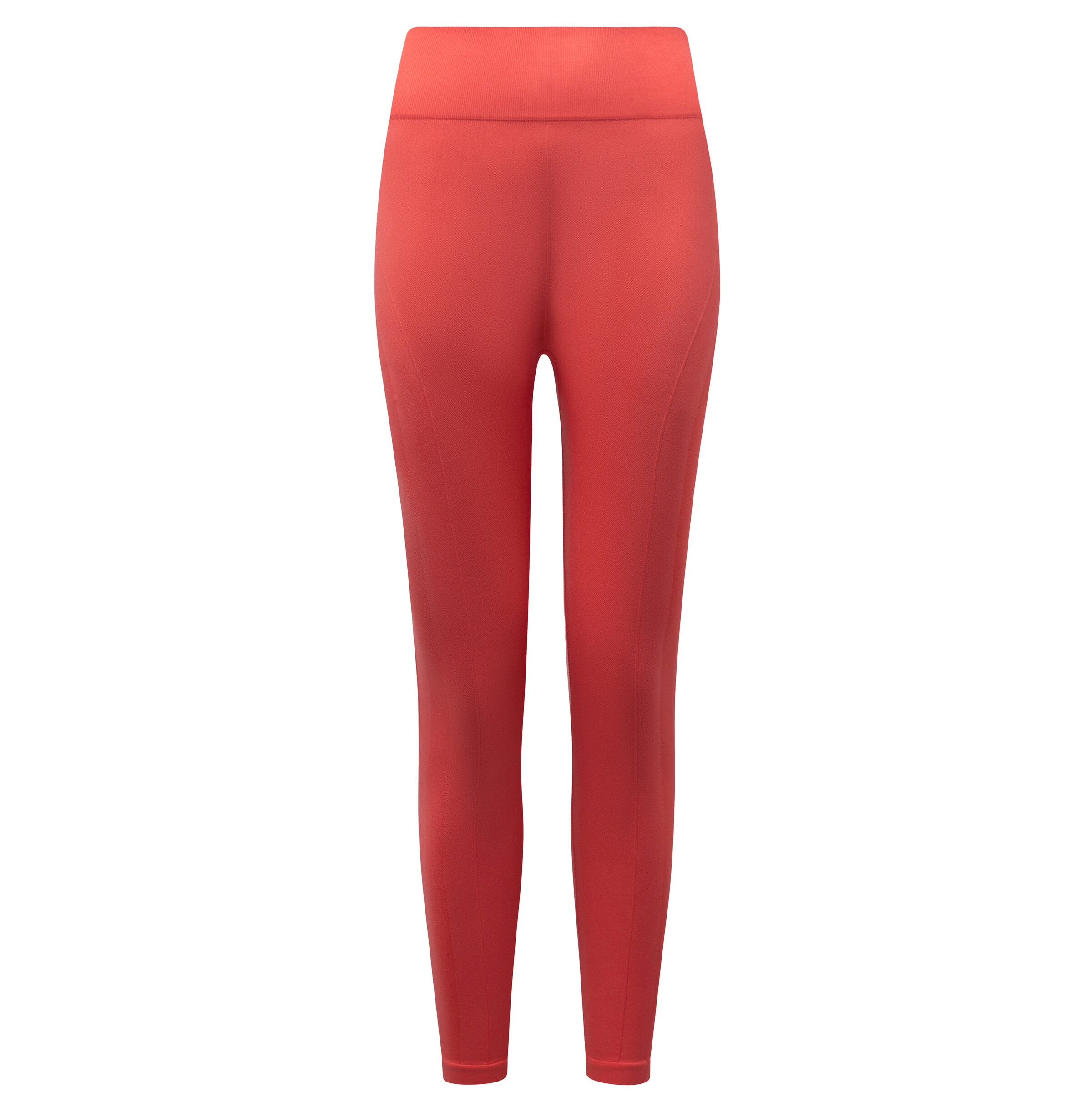 Born Living Yoga Skinny Workout Pants 'Nish' in Orange: front