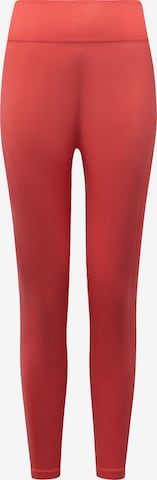 Skinny Pantalon de sport 'Nish' Born Living Yoga en orange : devant