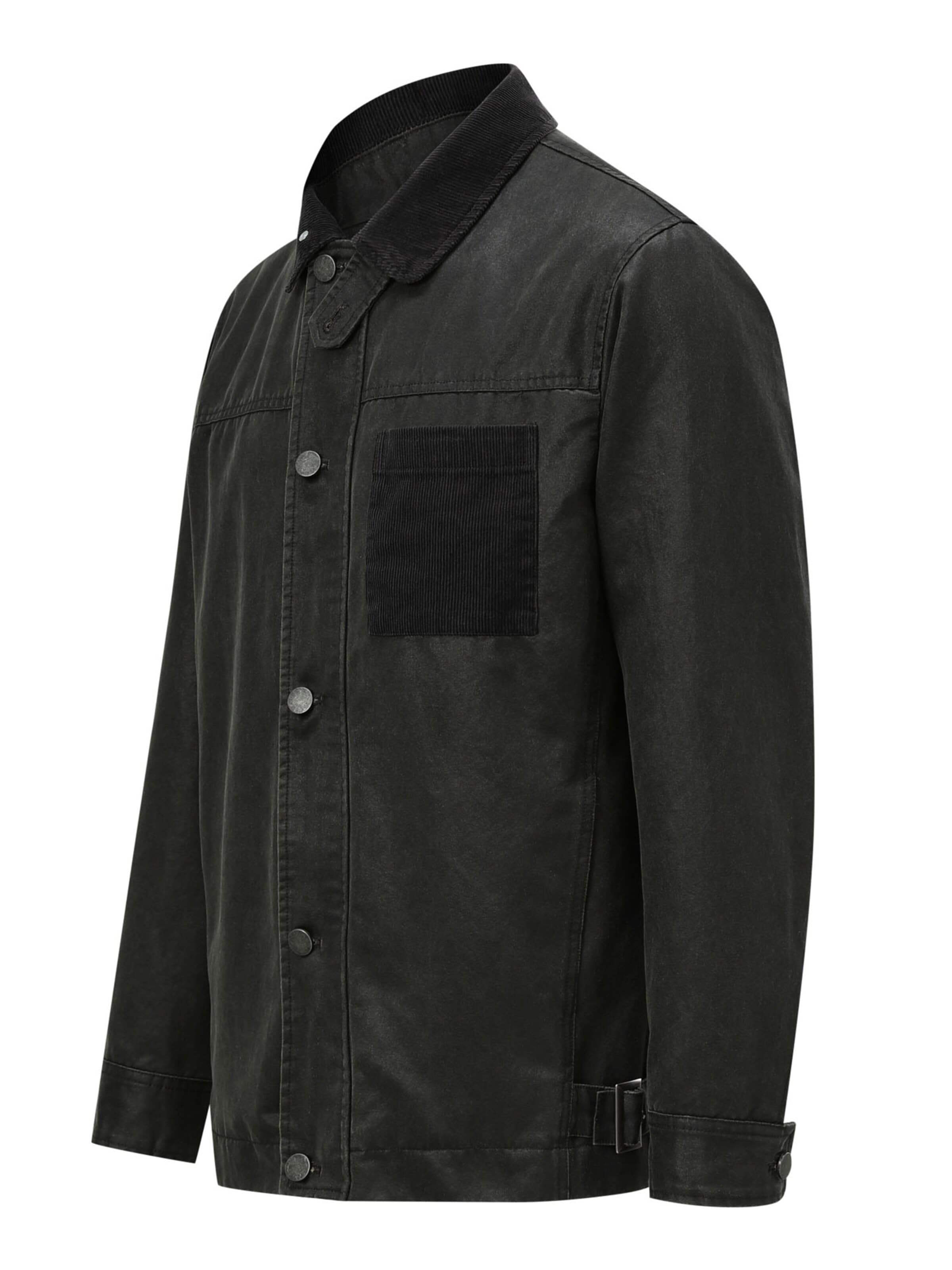 YOUTHUP - Chaqueta de entretiempo 'ALTWERK' en negro