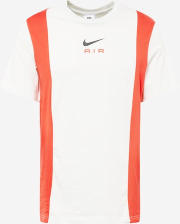 T-Shirt 'AIR' Nike Sportswear en blanc : devant