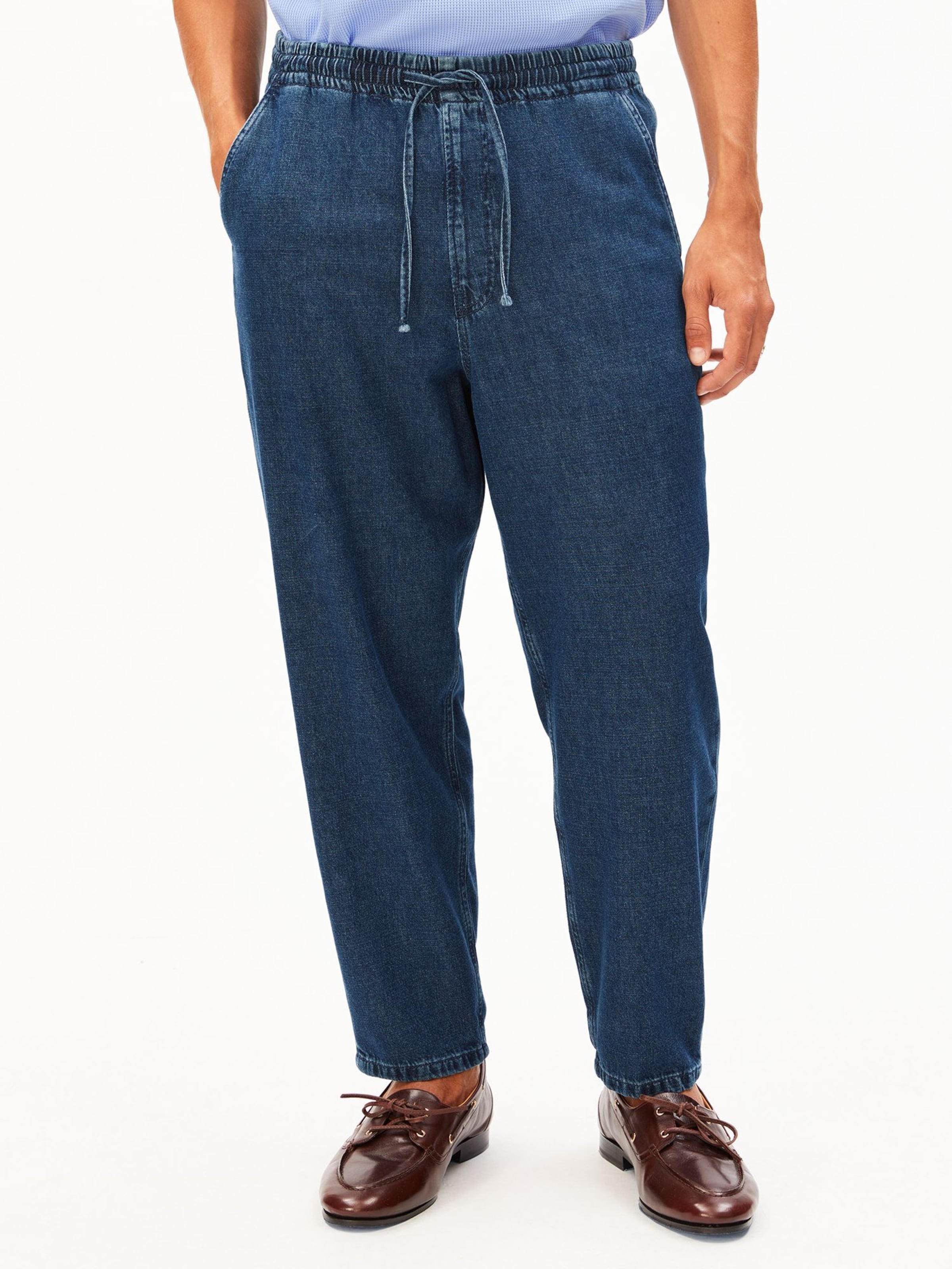 Loosefit Jean ARMEDANGELS en bleu : devant