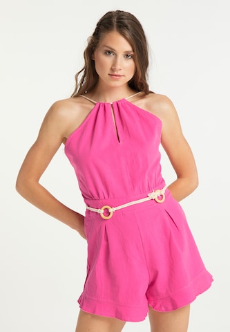 IZIA - Jumpsuit en rosa: frente