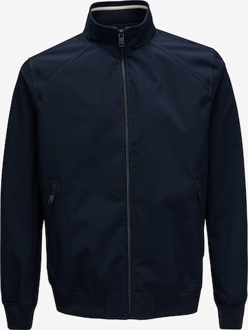 Salsa Jeans Tussenjas in Blauw: voorkant