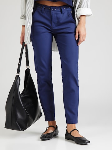 FREEMAN T. PORTER Regular Chino trousers in Blue: front