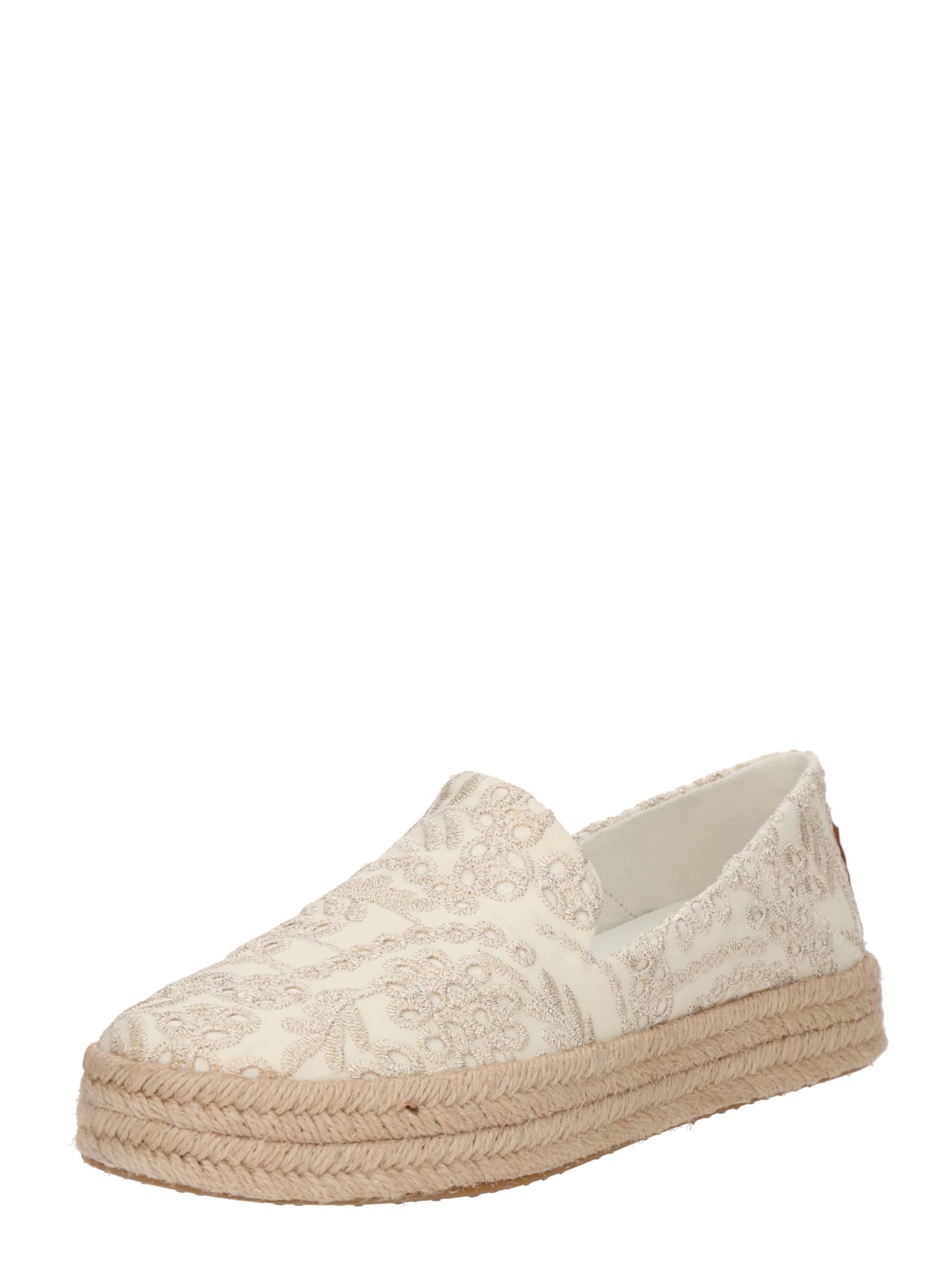 TOMS Espadrilles in White: front