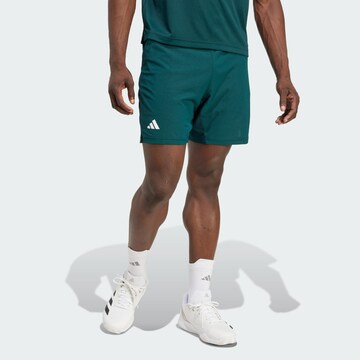 ADIDAS PERFORMANCE Regular Sportshorts in Grün: Vorderseite